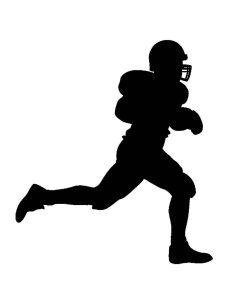 NFL American Football Stencil 12