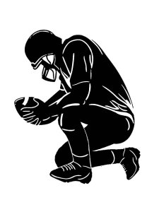 NFL American Football Stencil 15