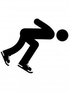 Speed Skate Stencil 1