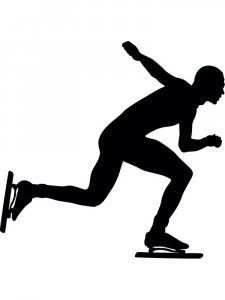 Speed Skate Stencil 16