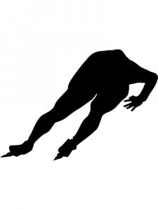 Speed Skate Stencil 21