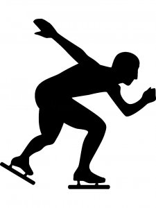Speed Skate Stencil 22