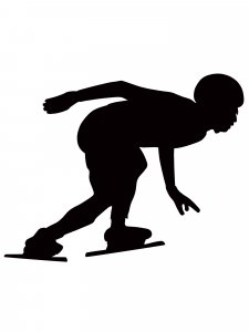 Speed Skate Stencil 3