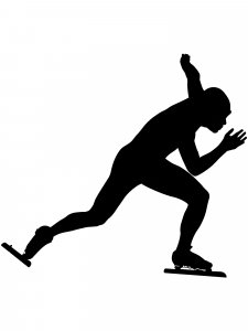 Speed Skate Stencil 5