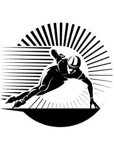 Speed Skate Stencil 7