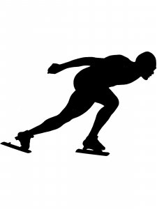 Speed Skate Stencil 8