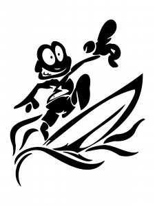 Surfing Stencils 52