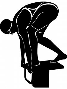 Swimming Stencil 11