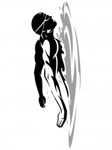 Swimming Stencil 16
