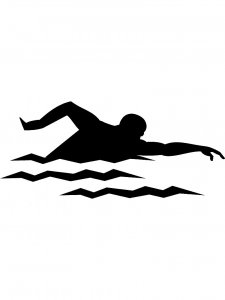 Swimming Stencil 7