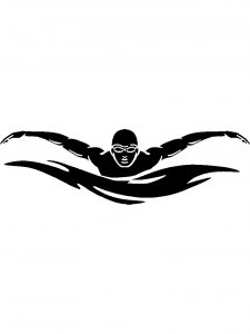 Swimming Stencil 8