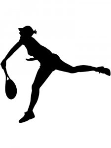 Tennis Stencils 11