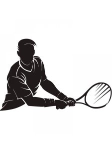 Tennis Stencils 14