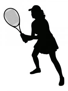 Tennis Stencils 15