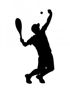 Tennis Stencils 17