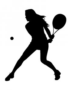 Tennis Stencils 18