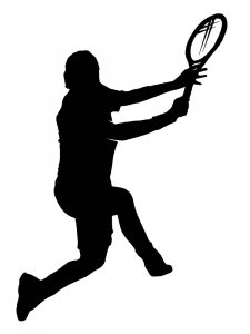 Tennis Stencils 20