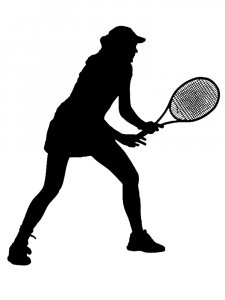 Tennis Stencils 21