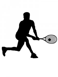Tennis Stencils 25
