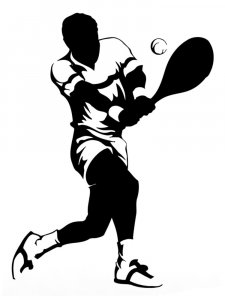 Tennis Stencils 3
