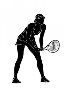 Tennis Stencils 7
