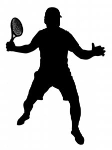 Tennis Stencils 8