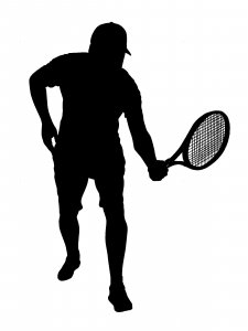 Tennis Stencils 9