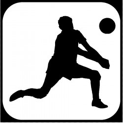 Volleyball Stencils 14