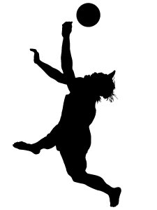 Volleyball Stencils 23