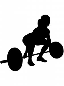 Weightlifting Stencil 1