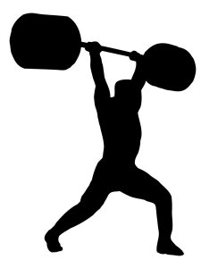 Weightlifting Stencil 3