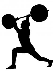 Weightlifting Stencil 5