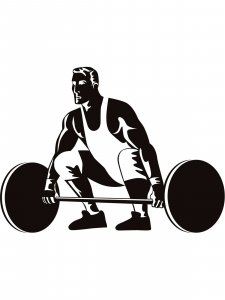 Weightlifting Stencil 7