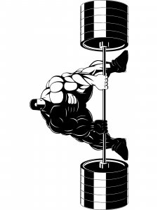 Weightlifting Stencil 8