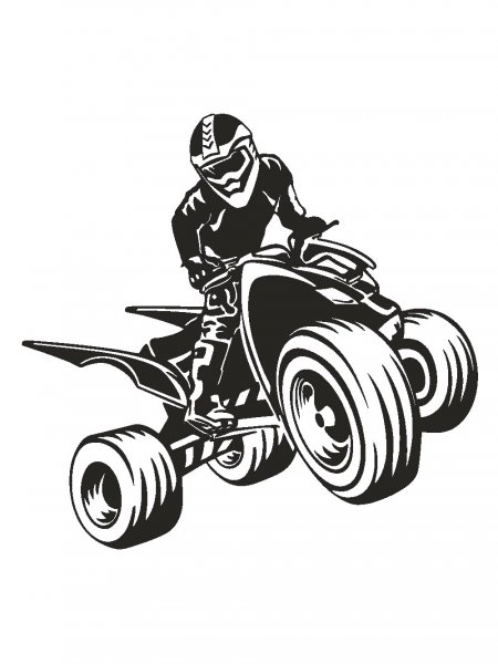 Free printable ATV stencils and templates