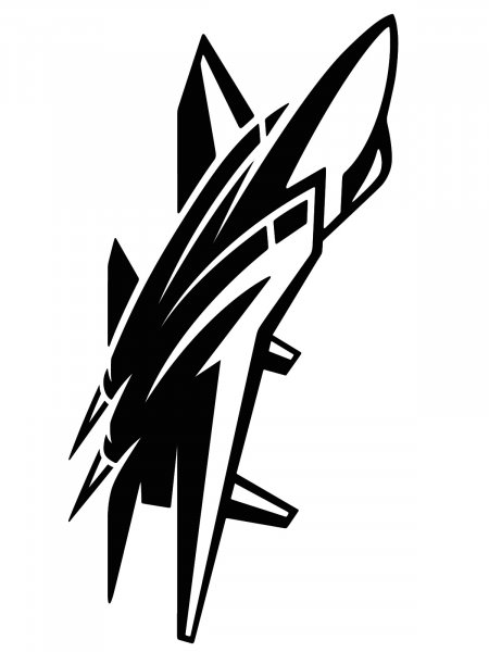 Free printable Airplane stencils and templates