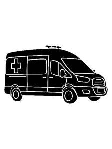Ambulance Stencils 4