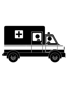 Ambulance Stencils 8