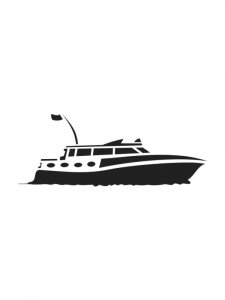 Boat Stencil 4