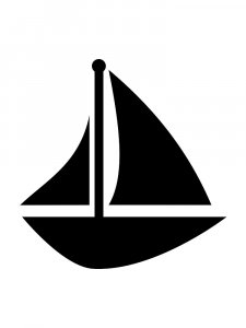 Boat Stencil 5