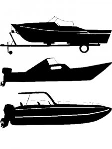 Boat Stencil 6