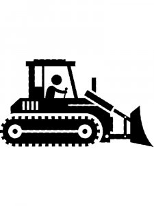 Bulldozer Stencils 3