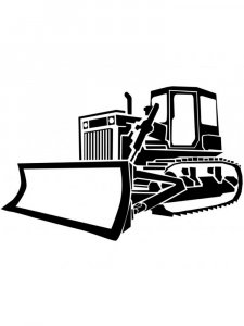 Bulldozer Stencils 6