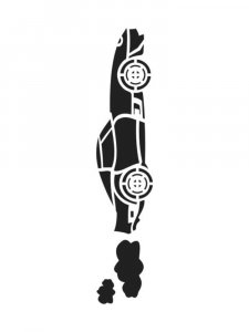 Car Stencil 2