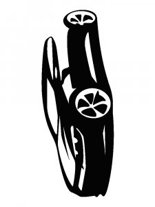Car Stencil 9