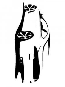 Car Stencil 22
