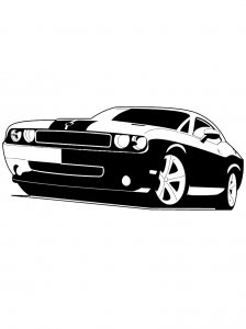 Car Stencil 24