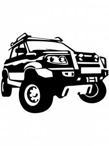 Car Stencil 25