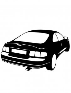 Car Stencil 28