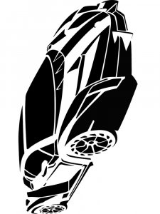 Car Stencil 35